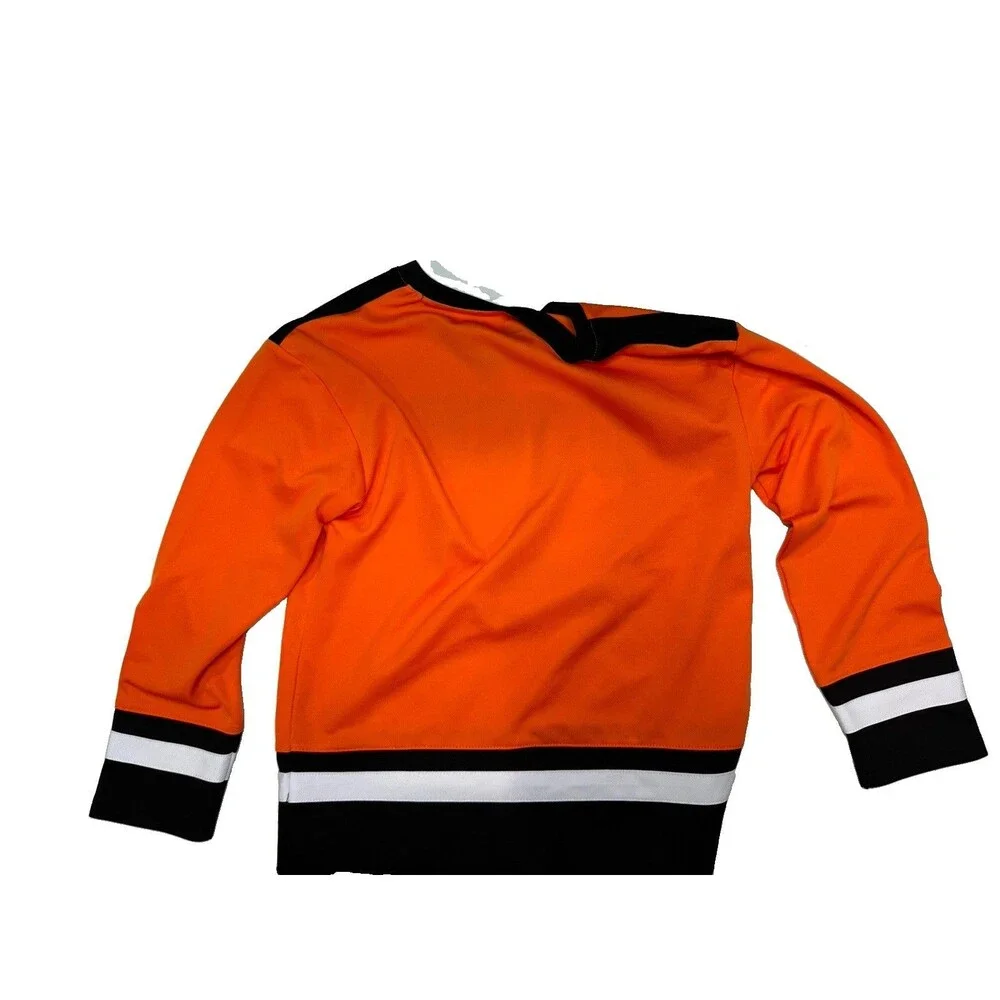 Anaheim Ducks Youth Jersey Large 12-14 Orange Black